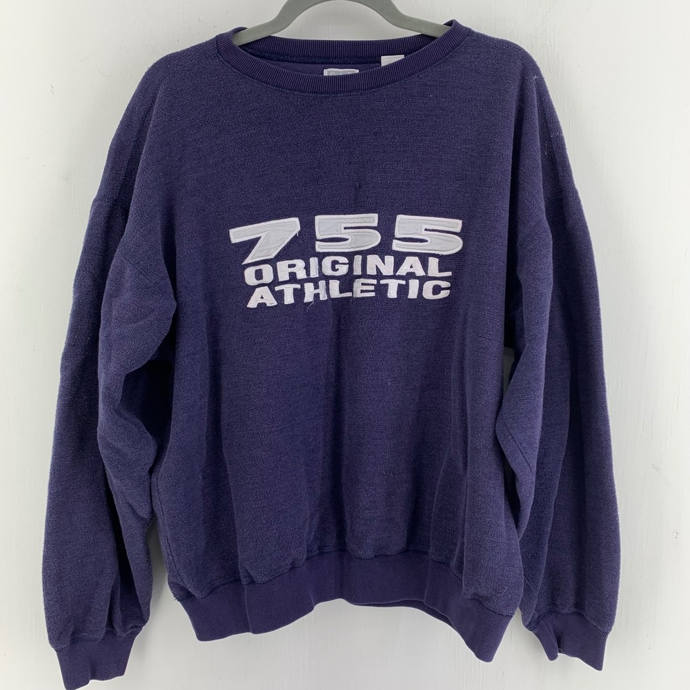 Vintage GAP Athletic 755 Original Sweatshirt Mens Medium 90s Crewneck Norm Gorp